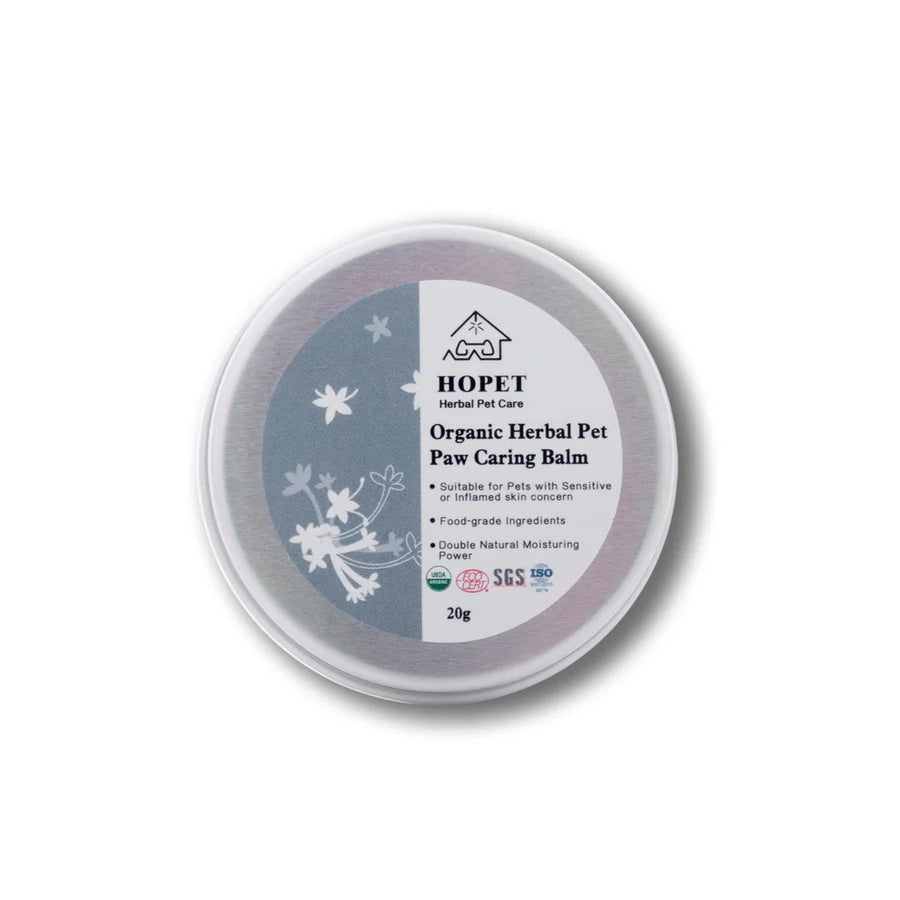 Hopet Natural Herbal Pet Paw & Nose Balm 20g