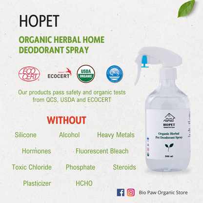 Hopet Natural Herbal Deodorant Spray - Persimmon 500ml