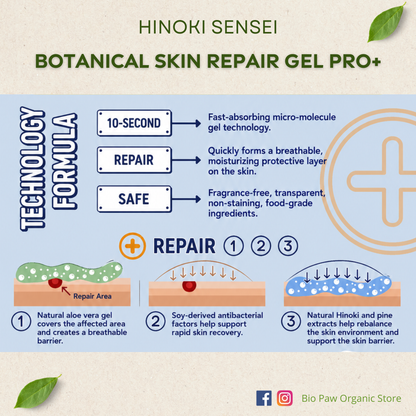 Hinoki Sensei Natural Botanical Skin Repair Gel Pro+ 30ml