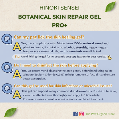 Hinoki Sensei Natural Botanical Skin Repair Gel Pro+ 30ml