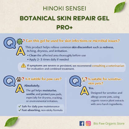 Hinoki Sensei Natural Botanical Skin Repair Gel Pro+ 30ml