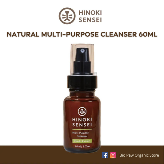 Hinoki Sensei Natural Multi-Purpose Cleanser 60ml - pet friendly