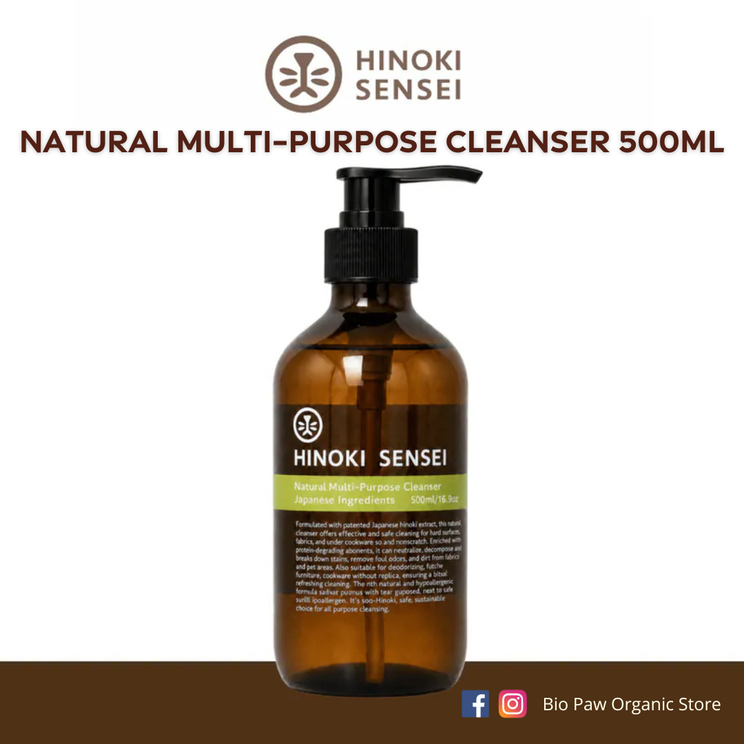 Hinoki Sensei Natural Multi-Purpose Cleanser 500ml - pet friendly