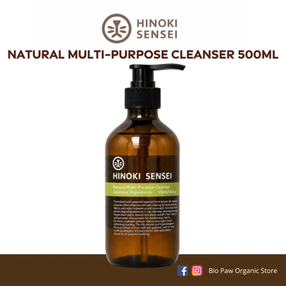 Hinoki Sensei Natural Multi-Purpose Cleanser 500ml - pet friendly