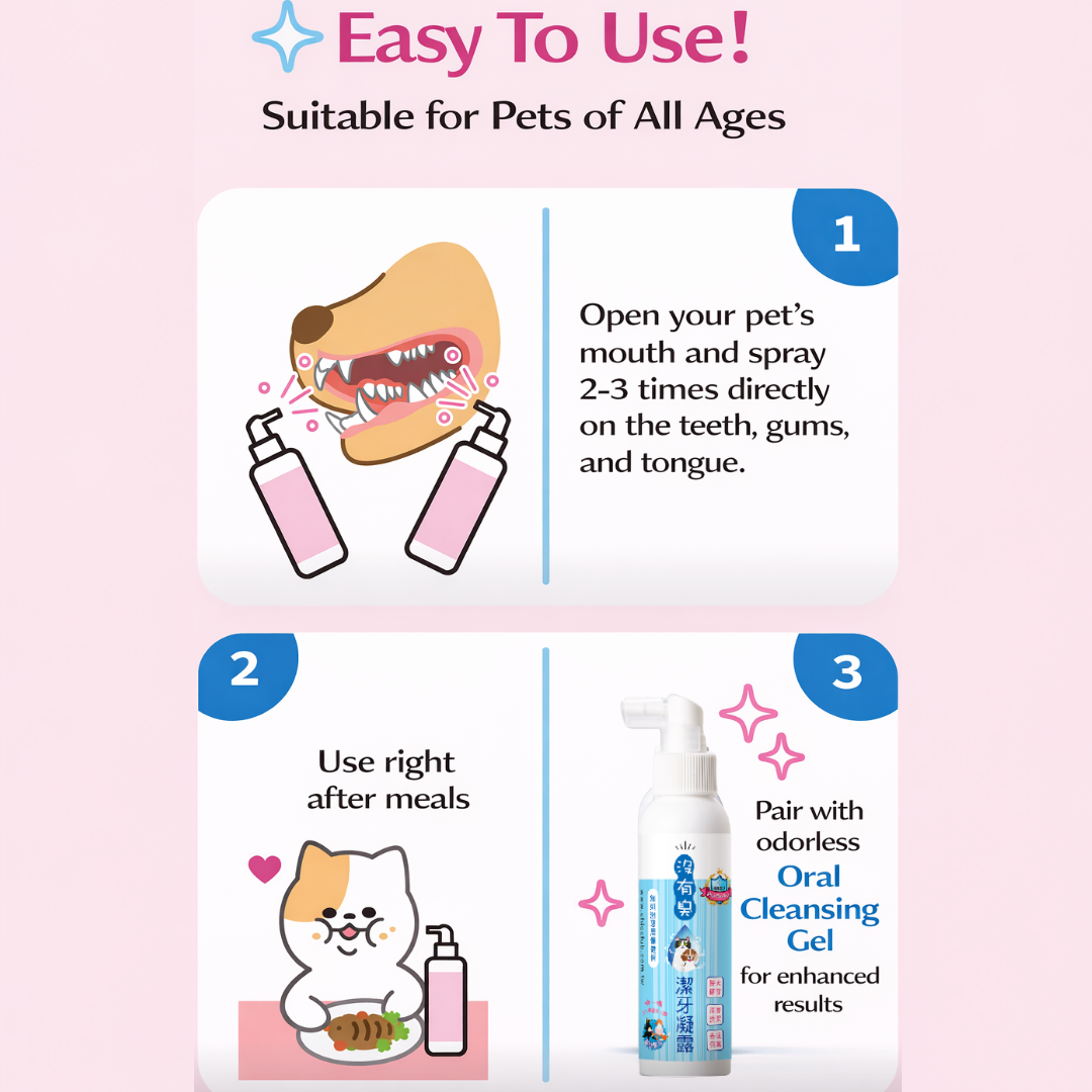 Chic Club Pet Oral Cleansing Spray 200ml