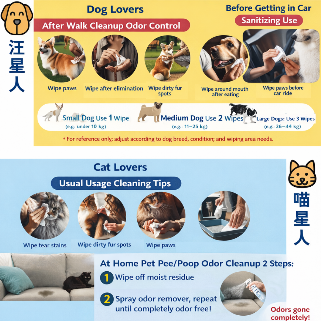 Germagic Soothing Moisturizing Antibacterial Wet Wipes - 20 Wipes