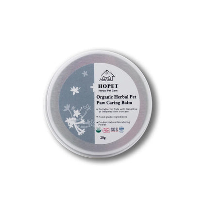 Hopet Natural Herbal Pet Paw & Nose Balm 20g