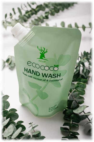 Ecococo Eucalyptus Natural Hand Wash 500ml (refill)