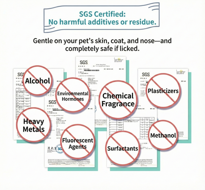 Chic Club Refreshing Pet Dry Bath Liquid (200 ml + 30 Candy-Style Wipe Tablets)