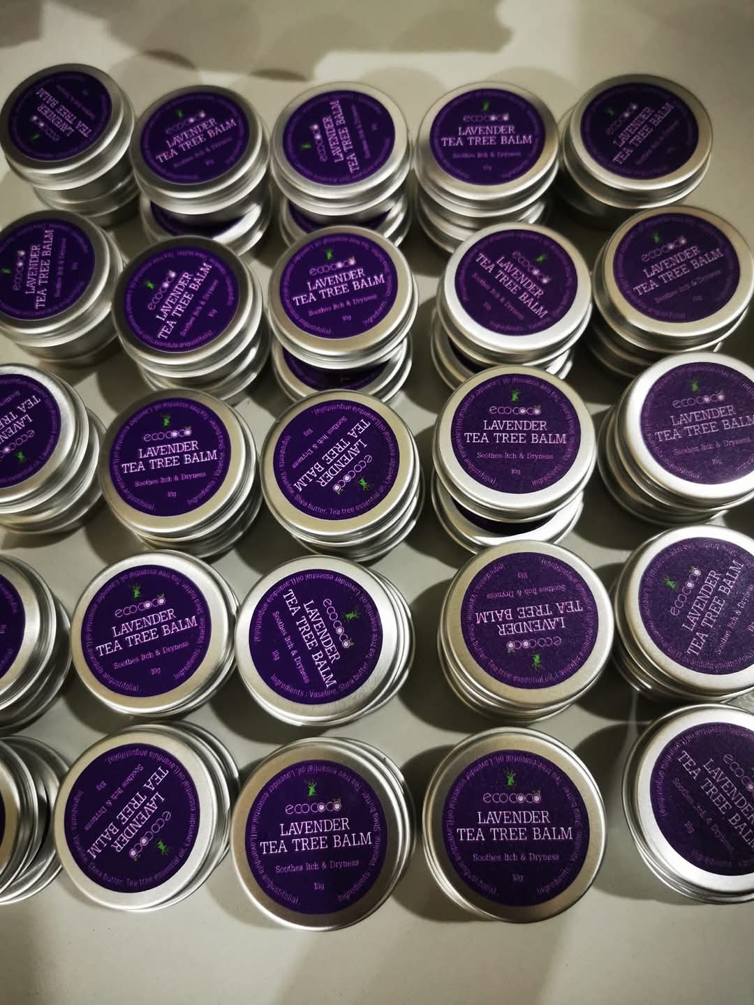 Ecococo Lavender & Tea Tree Natural Skin Balm 15g (for hooman)