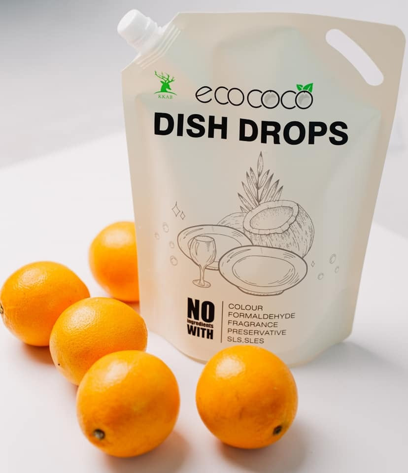 Ecococo Soapberries Natural Dish Drop 2L (refill) - Pet Friendly