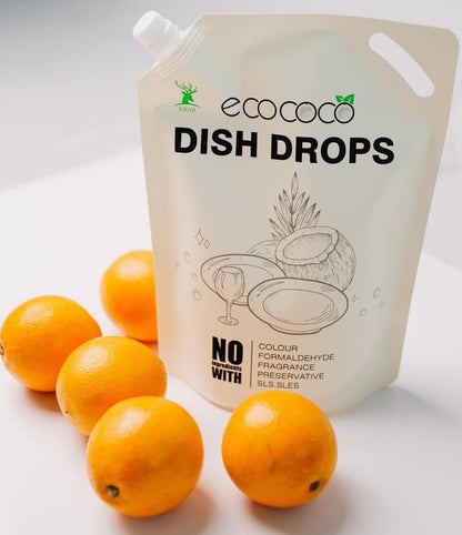 Ecococo Soapberries Natural Dish Drop 2L (refill) - Pet Friendly